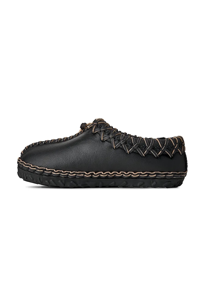 UGG W Tasman Albite ciabatte in pelle nero 1175271.BLK