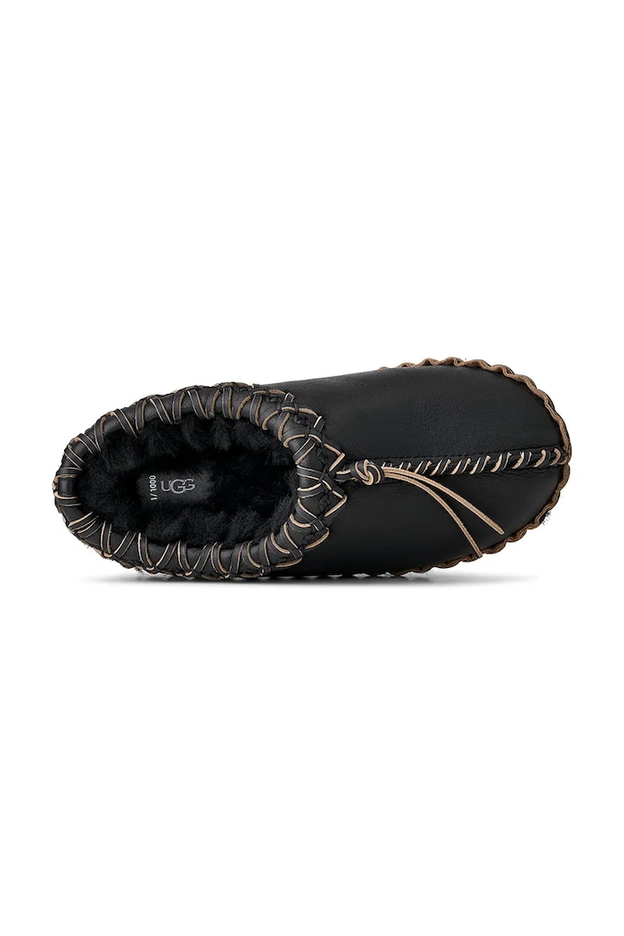 UGG W Tasman Albite ciabatte in pelle 1175271.BLK nero