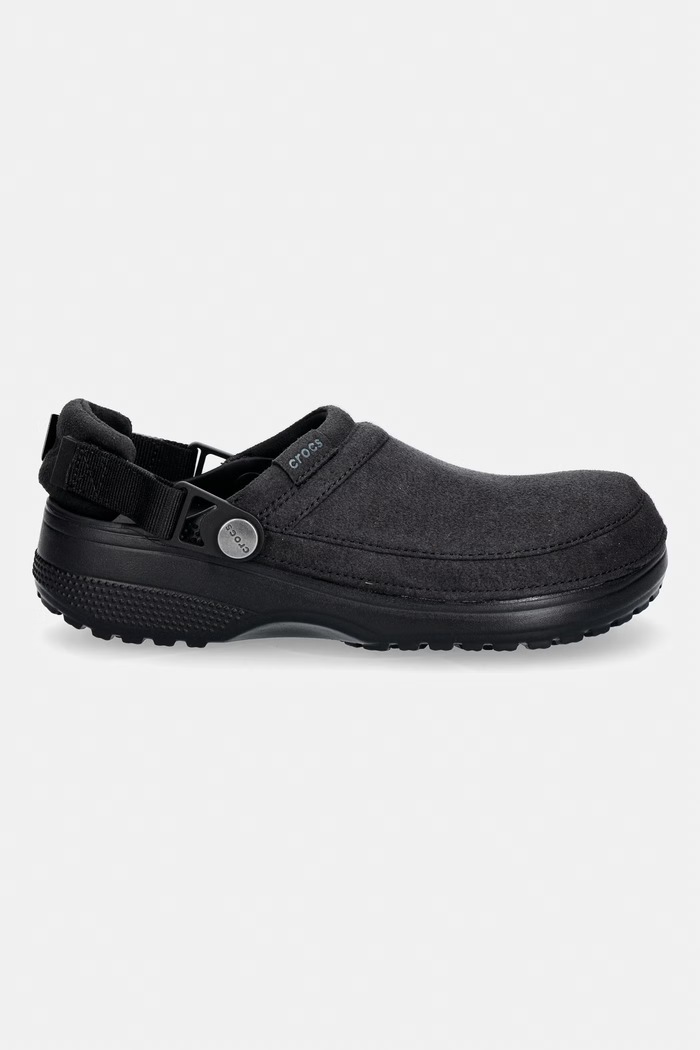 Crocs Classic Crafted Vegan Suede Cg šľapky 211930.001 čierna SS26