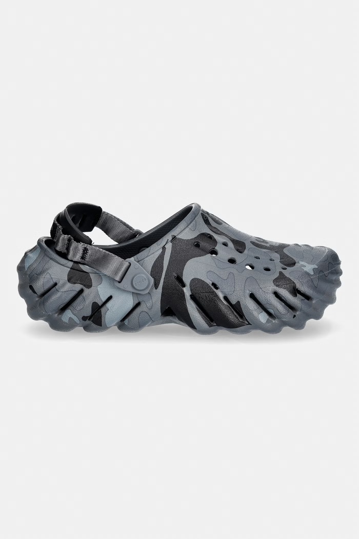 Crocs Echo Duck Camo Clog šľapky 211981.082 sivá SS26