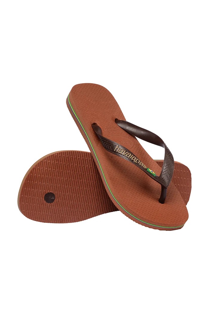 Havaianas șlapi BRASIL LOGO maro 4110850.2815