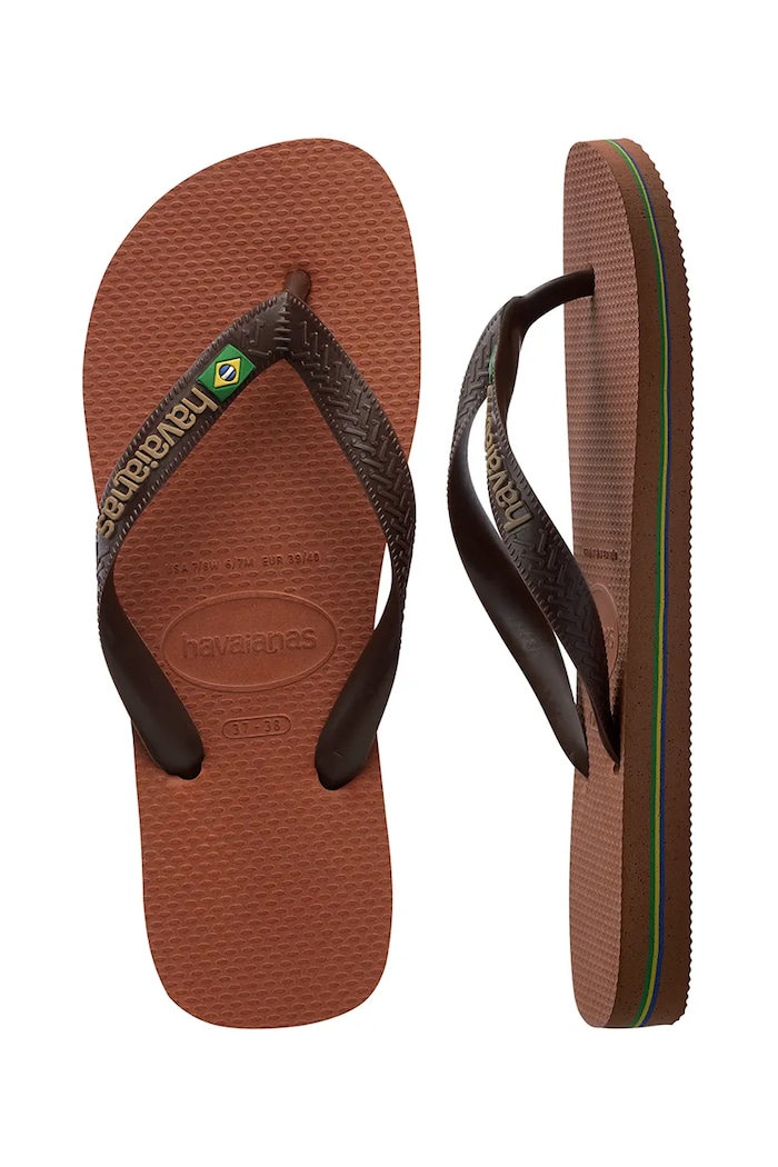 Havaianas șlapi BRASIL LOGO 4110850.2815 maro