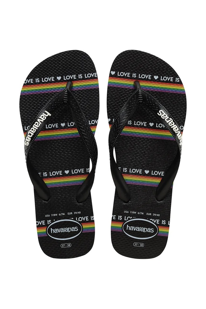 Havaianas šľapky TOP PRIDE čierna 4146673.4058