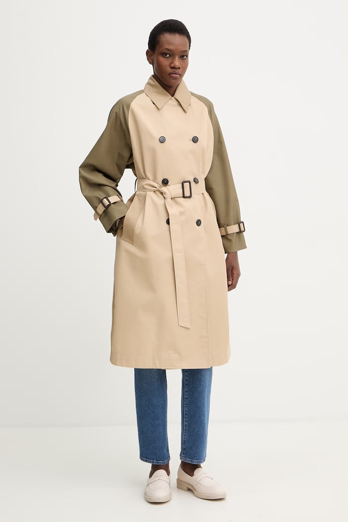 Trenčkot Weekend Max Mara CANASTA 2615021021600 béžová SS26