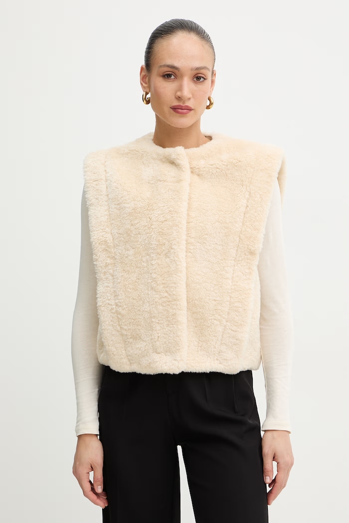 BOSS Orange vestă C Cosila cu captuseala bej 50557434