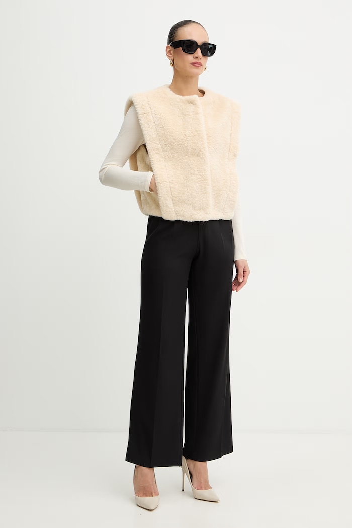 BOSS Orange vestă C Cosila 50557434 bej SS26