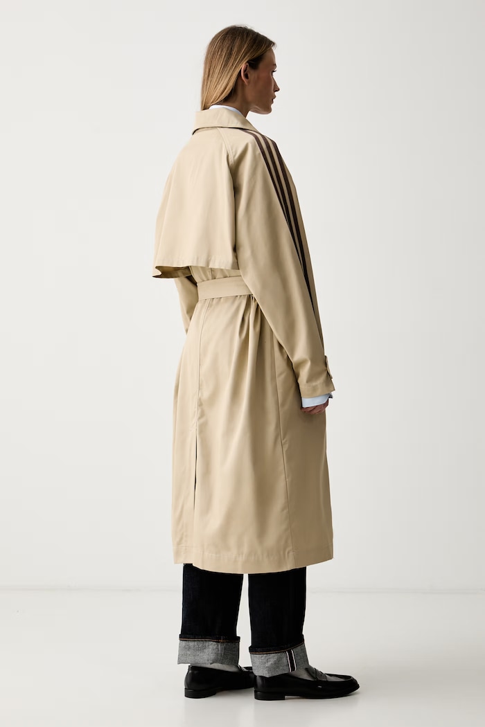 Oblačila adidas Originals trenčkot ženski KD3734 bež