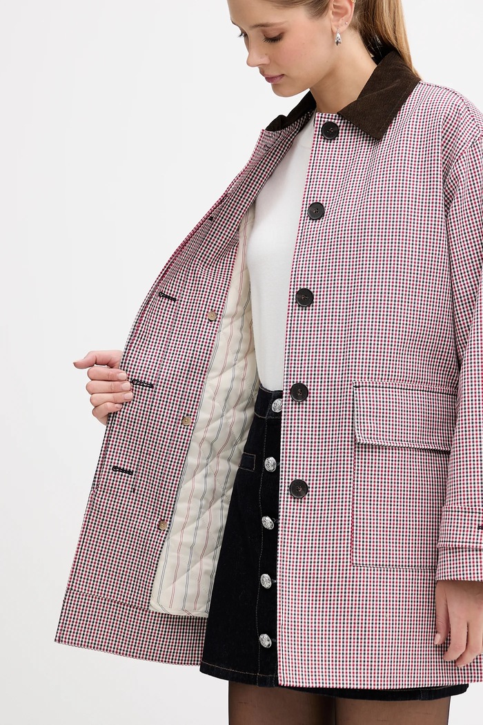 Βαμβακερό μπουφάν Tommy Hilfiger WW0WW47766
