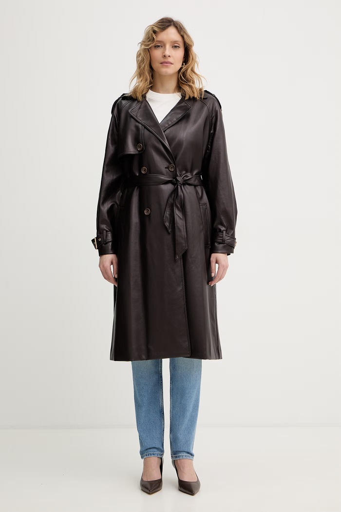 Kabát Guess BIANKA hnědá W6RL19.WJ590