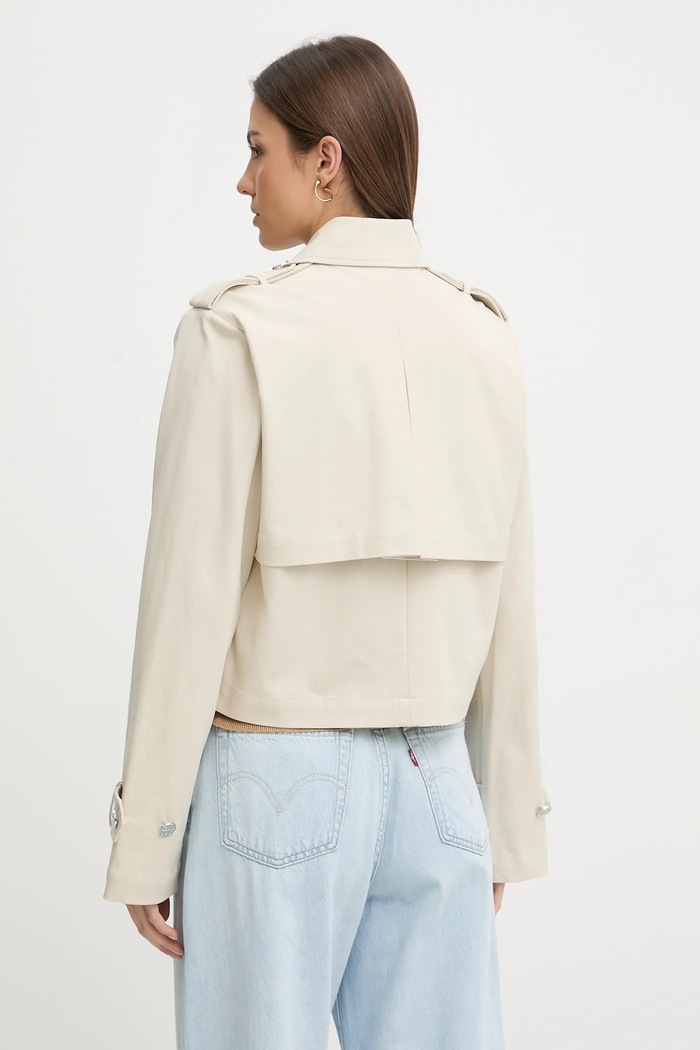 Ρούχα Παλτό Dkny P5KJTD40 μπεζ