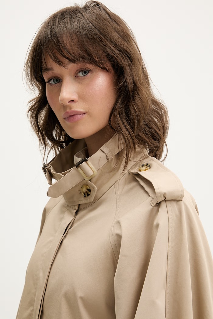 Bardot trenci bej 60204JB