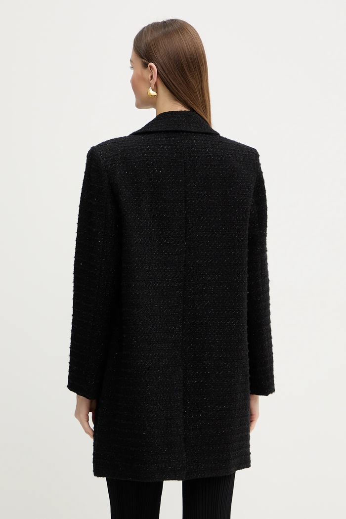 Abbigliamento Armani Exchange cappotto con lana XW001810.AF18997 nero
