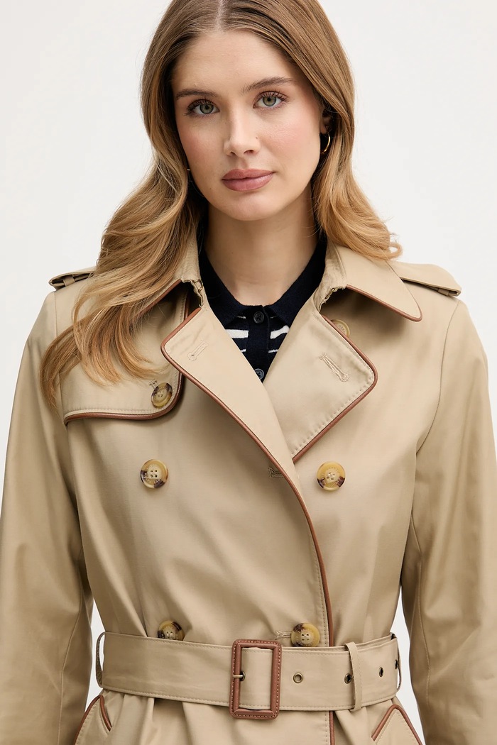 Trenčkot Lauren Ralph Lauren zelená 297P10892