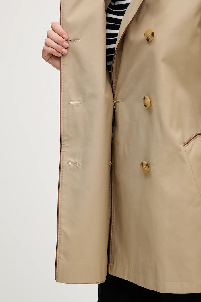 Trenčkot Lauren Ralph Lauren 297P10892 zelená