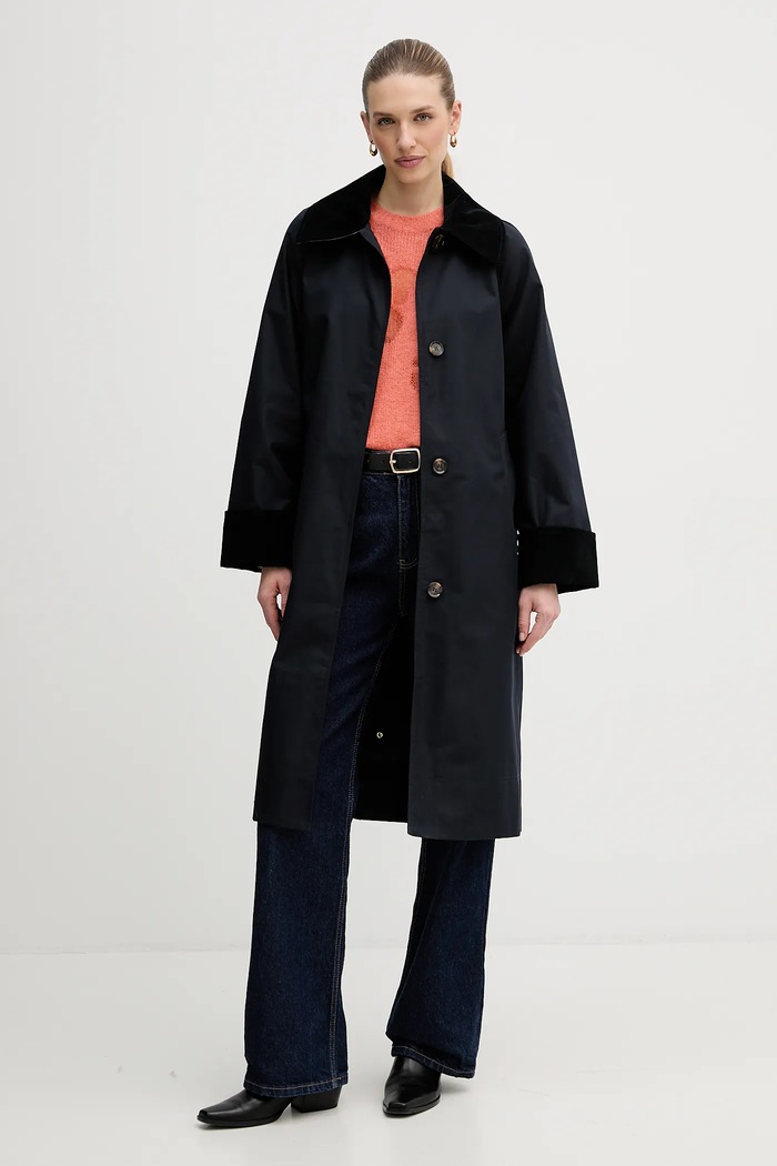 Barbour cappotto Reagan LSP0273 blu navy SS26