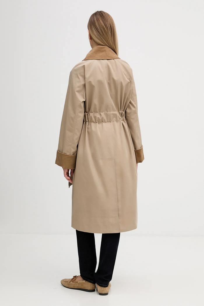 Abbigliamento Barbour cappotto Reagan LSP0273 beige