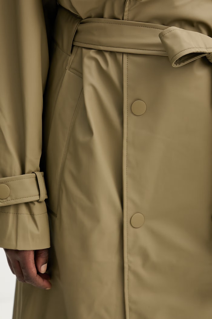 Rains trencz 12620 Trench Coat W3 12620.160 zielony