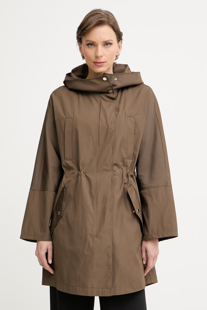 Marella parka damska Emme by Marella brązowy 2615021081200