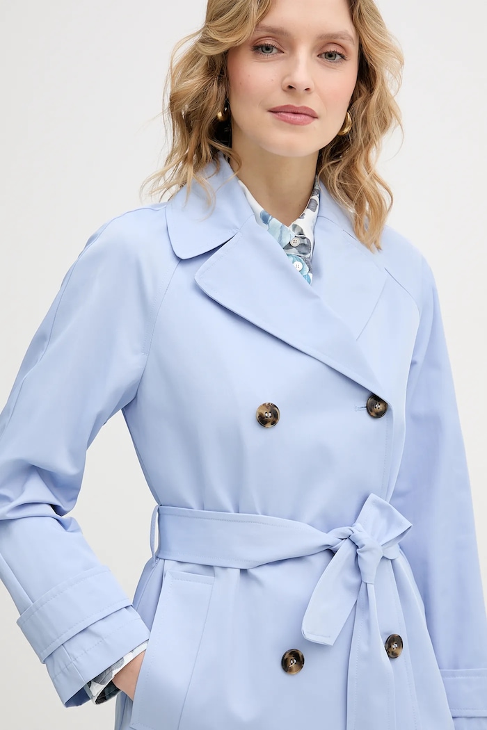 Trenci scurt Emme by Marella Marella 2615021121200 albastru