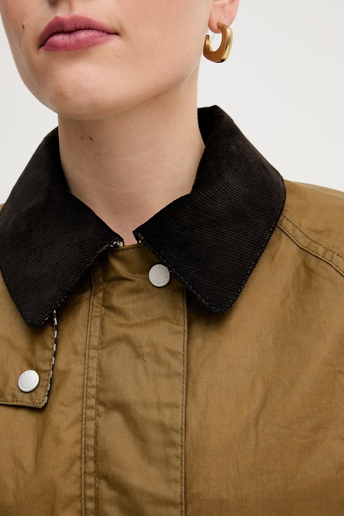 Barbour giacca in cotone Wren LWX1534 verde