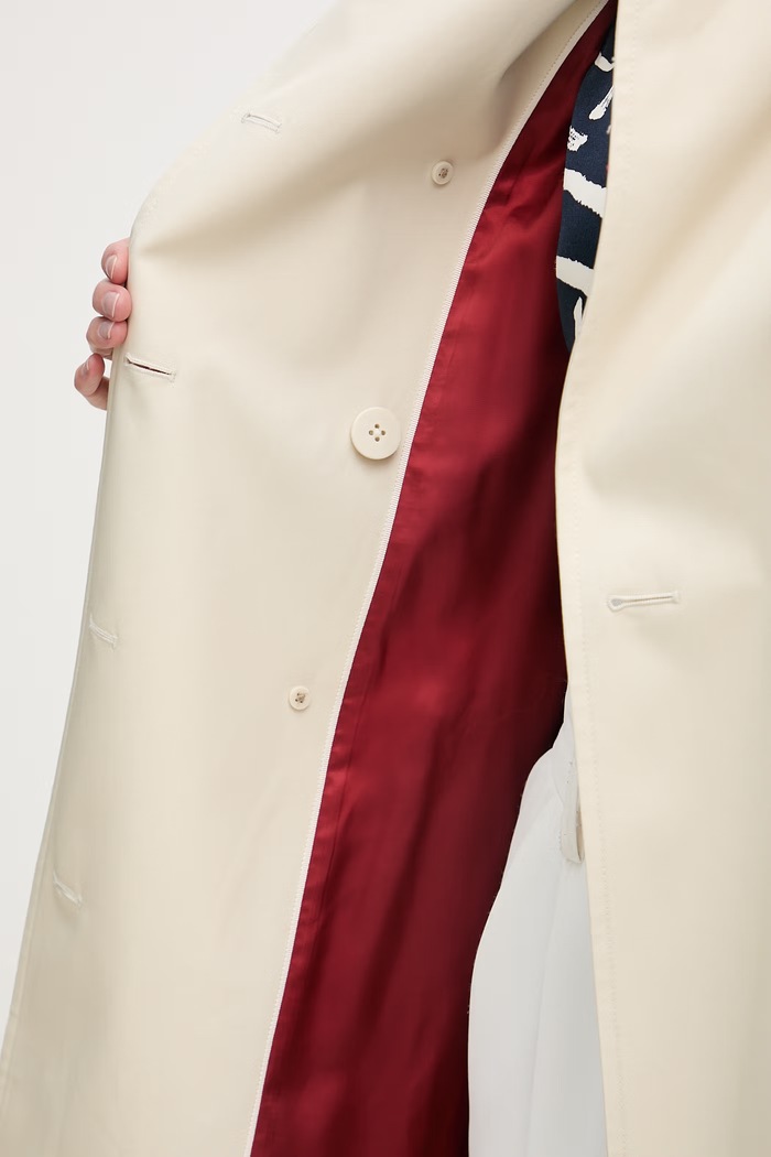 Tommy Hilfiger καμπαρντίνα γυναικεία βαμβακερή WW0WW48873