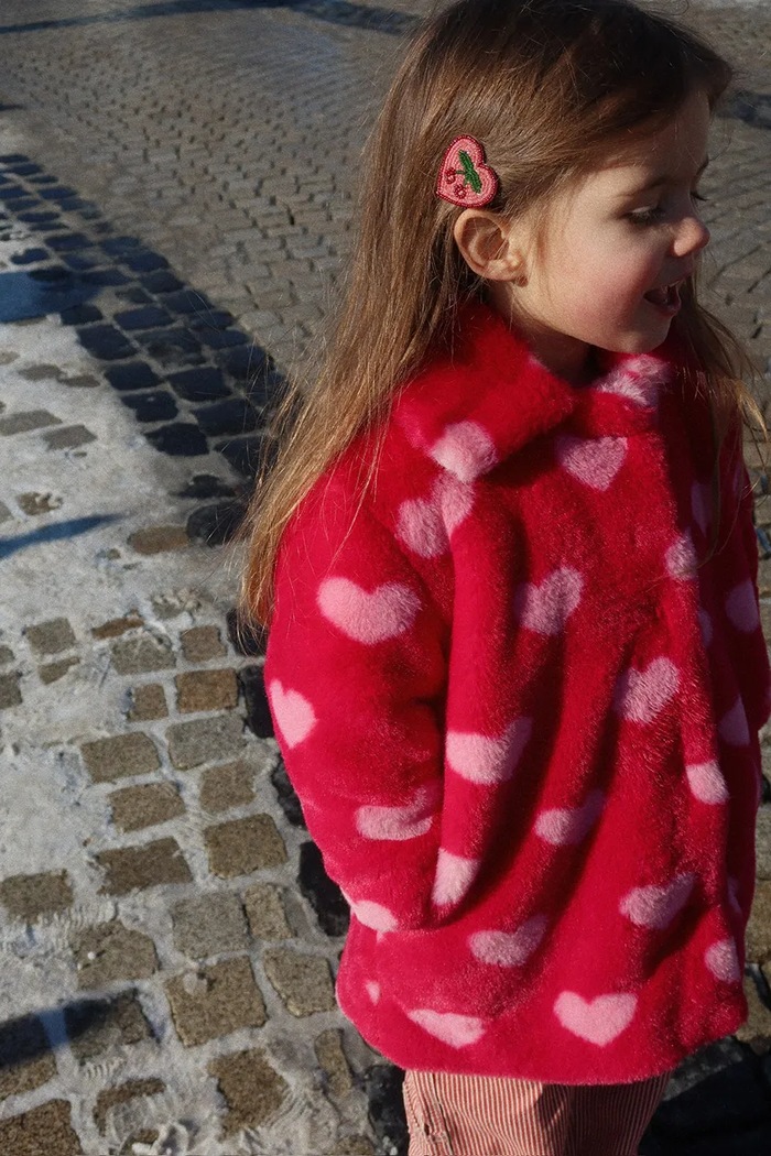 Konges Sløjd palton pentru copii FUZZIE COAT GRS KS104302.PreSpring