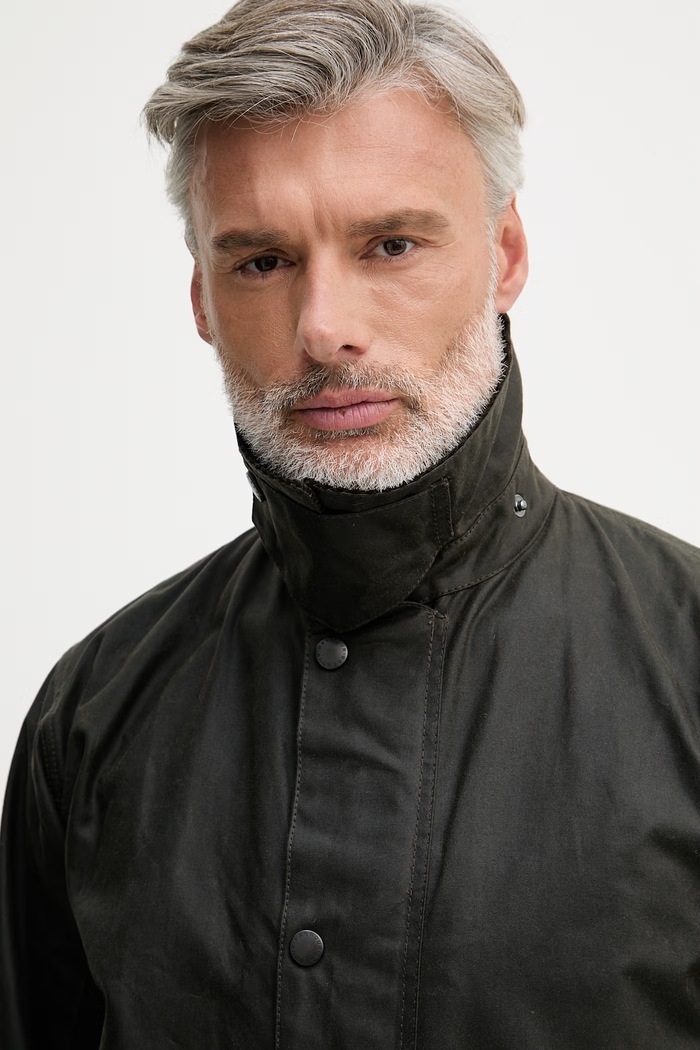 Barbour jachetă pentru bărbați, din bumbac Northumbria verde MWX0009