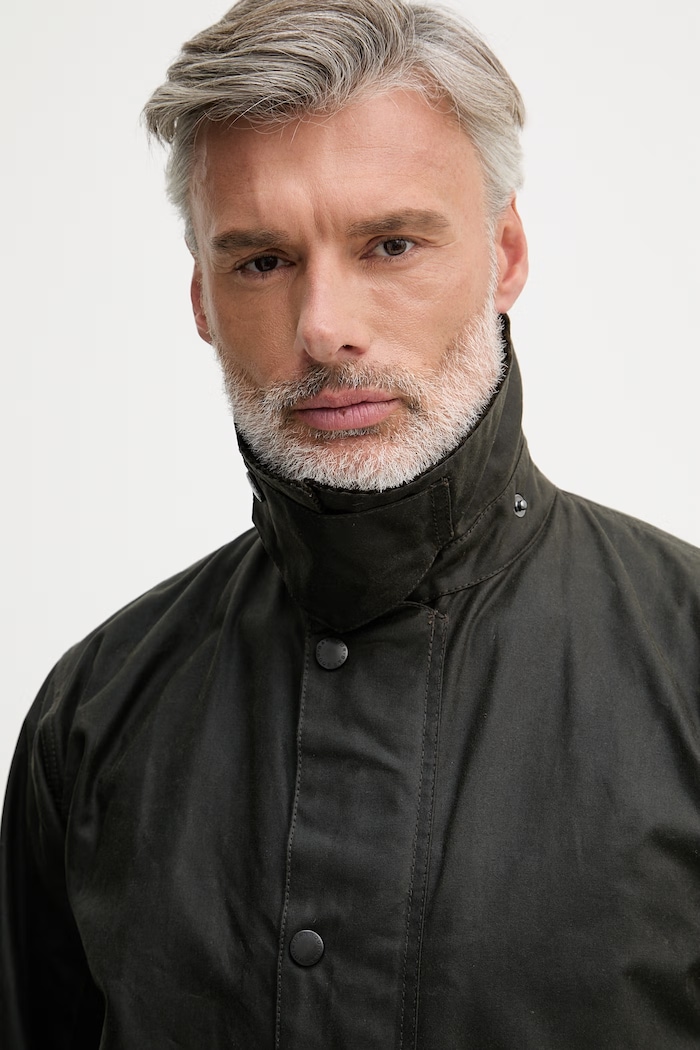 Barbour jachetă pentru bărbați, din bumbac Northumbria verde MWX0009