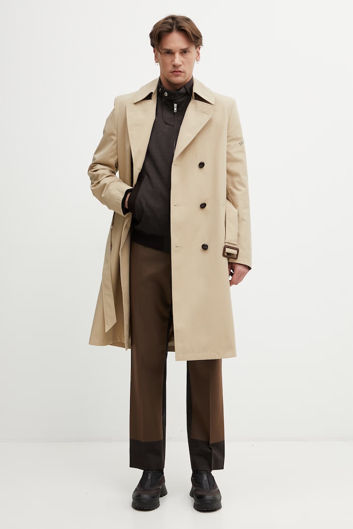 MM6 Maison Margiela тренч чоловічий з бавовною SH2AH0018.M35858