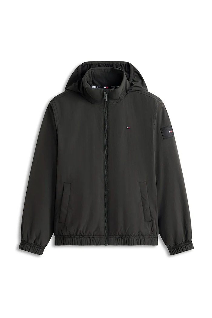 Tommy Hilfiger geacă copii KB0KB09852.128.176.PPY2 negru SS26