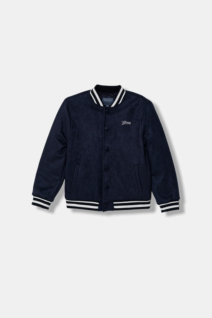 Detská bunda bomber Guess bomber tmavomodrá L6RL01.WG970.PPY2