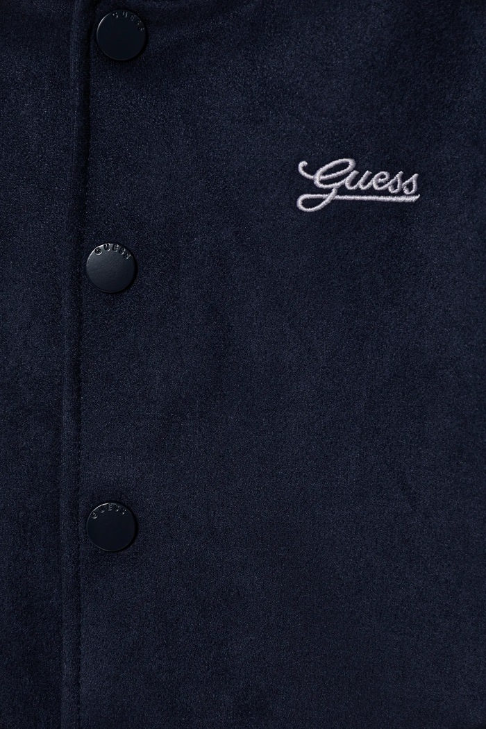 Chlapec Detská bunda bomber Guess L6RL01.WG970.PPY2 tmavomodrá