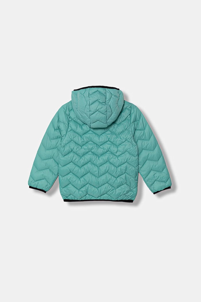 United Colors of Benetton bunda detská 2TWDGN02V.P.Stagionale tyrkysová SS26