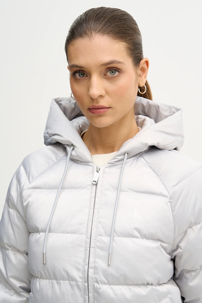 Calvin Klein Jeans rövid kabát szürke LV047E509G