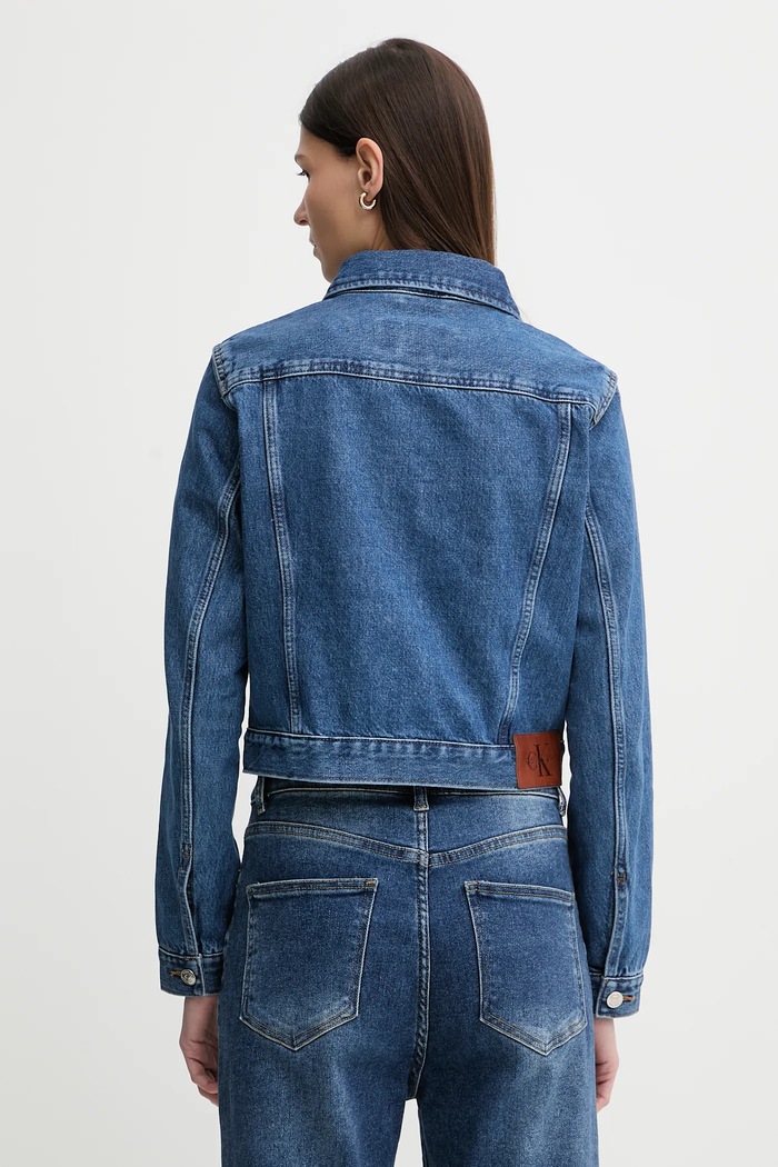 Odjeća Traper jakna Calvin Klein Jeans LV047E629G plava