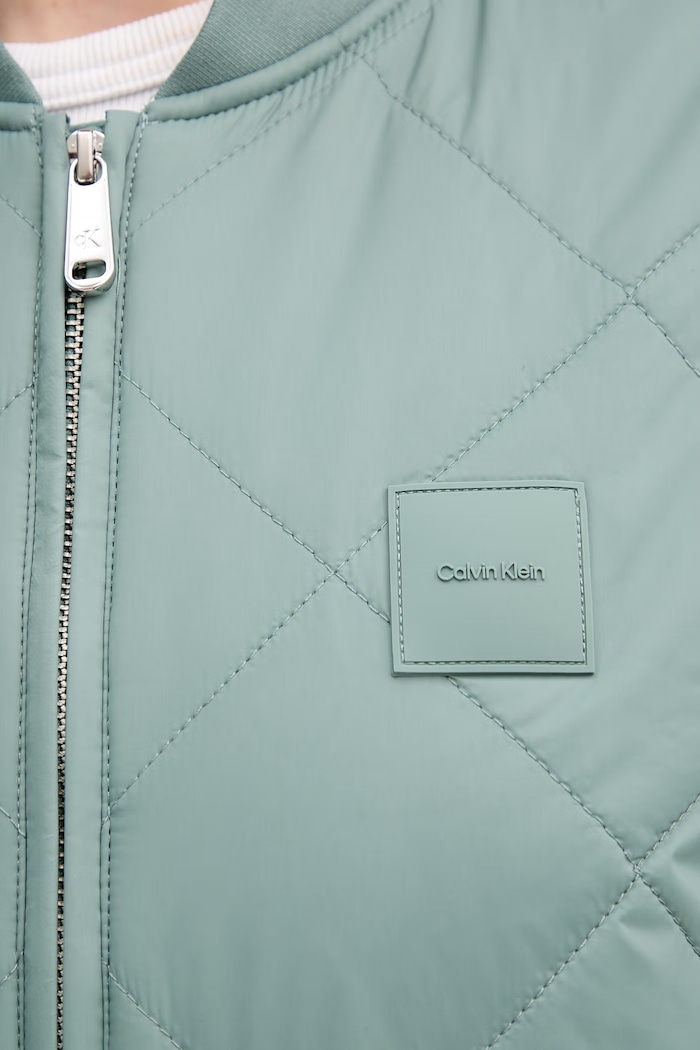 Μπουφάν Calvin Klein Jeans LV147E514G πράσινο