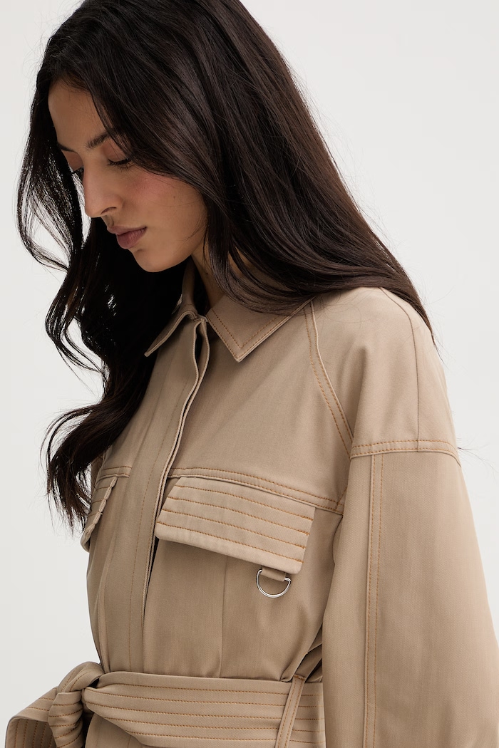 Džínová bunda MM by Max Mara WEST béžová 2616911017600