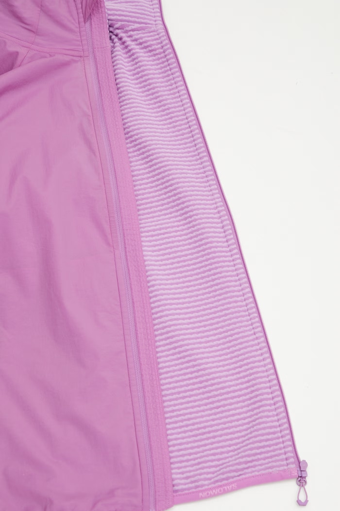 Salomon jachetă de exterior ESSENTIAL LIGHTWARM LC2756500 violet
