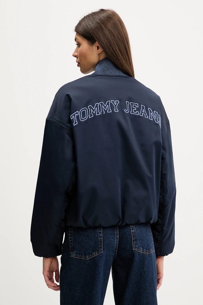 Ruházat Tommy Jeans bomber dzseki DW0DW22044 sötétkék