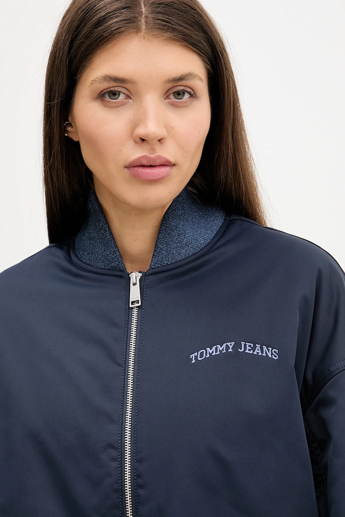 Tommy Jeans bomber dzseki sötétkék DW0DW22044