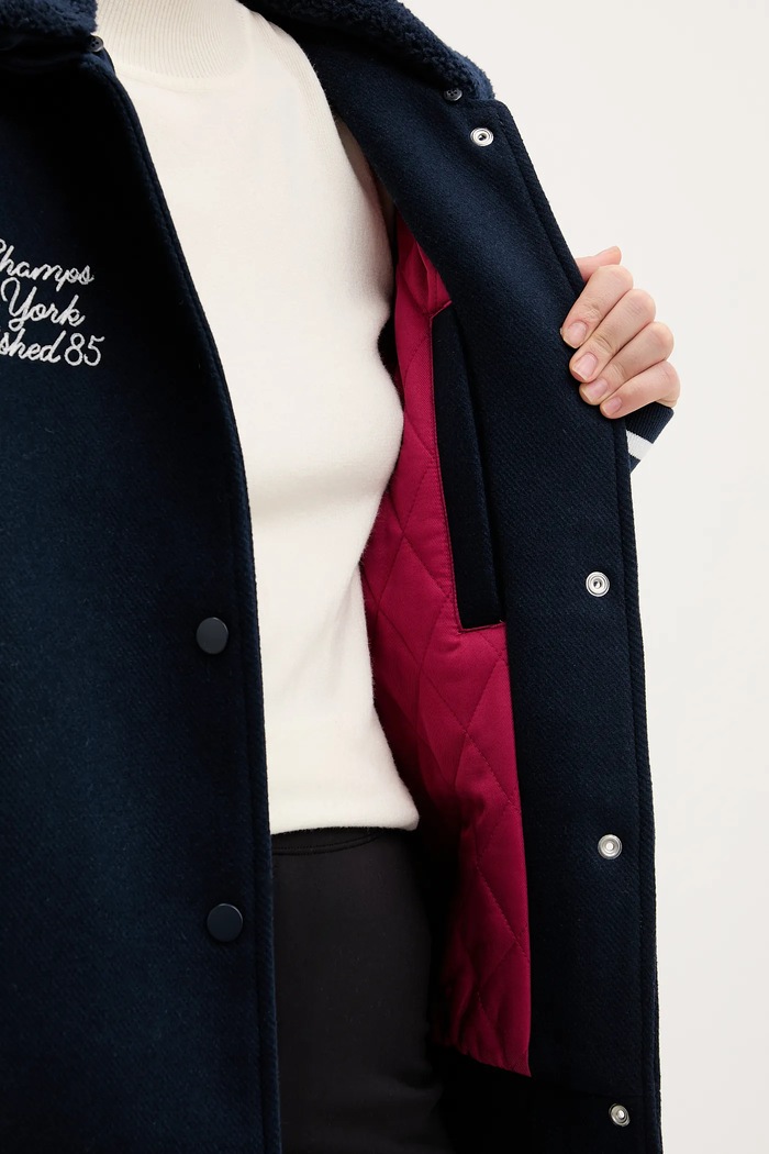 Tommy Jeans dzseki gyapjúkeverékből DW0DW22051