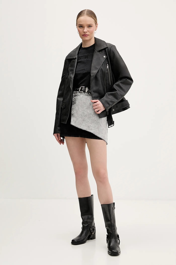 Tommy Jeans dzseki DW0DW22054 fekete SS26