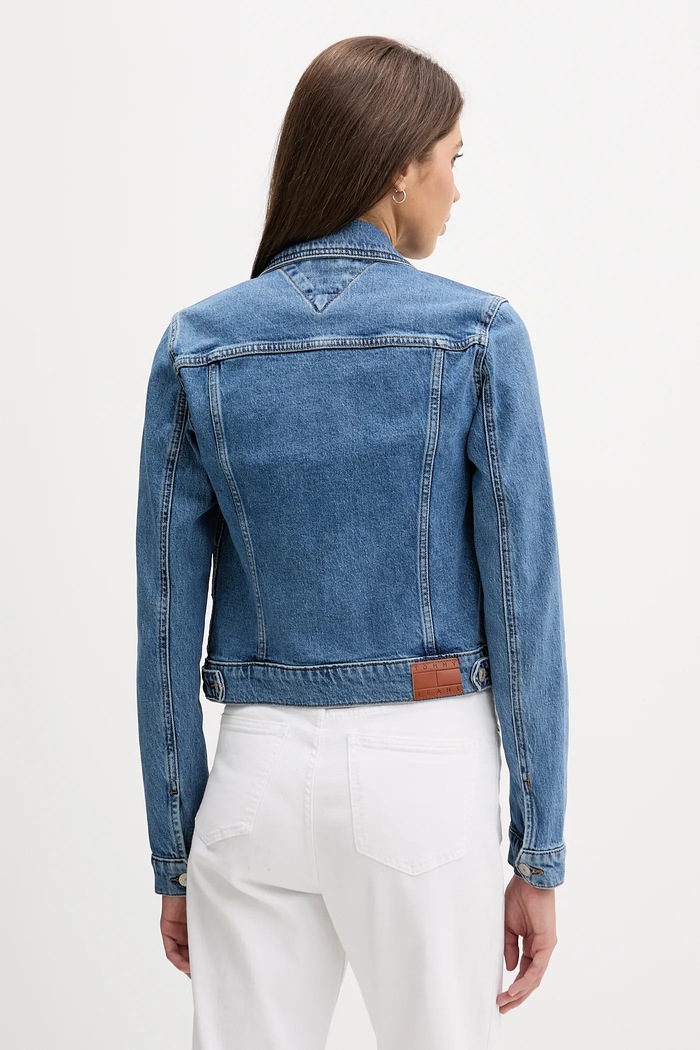 Oblečení Džínová bunda Tommy Jeans DW0DW22489 modrá