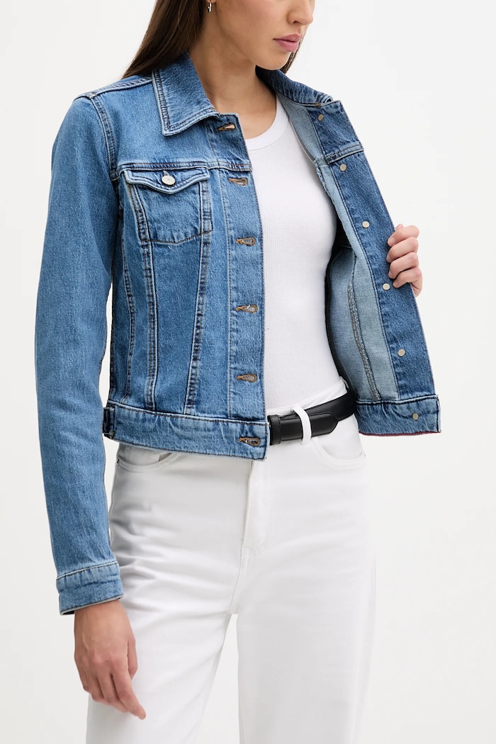 Džínová bunda Tommy Jeans DW0DW22489