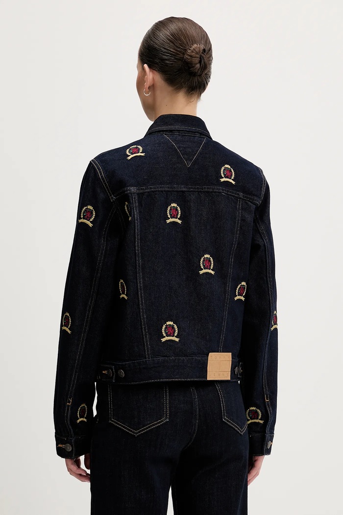 Ruházat Tommy Jeans farmerdzseki DW0DW22729 sötétkék