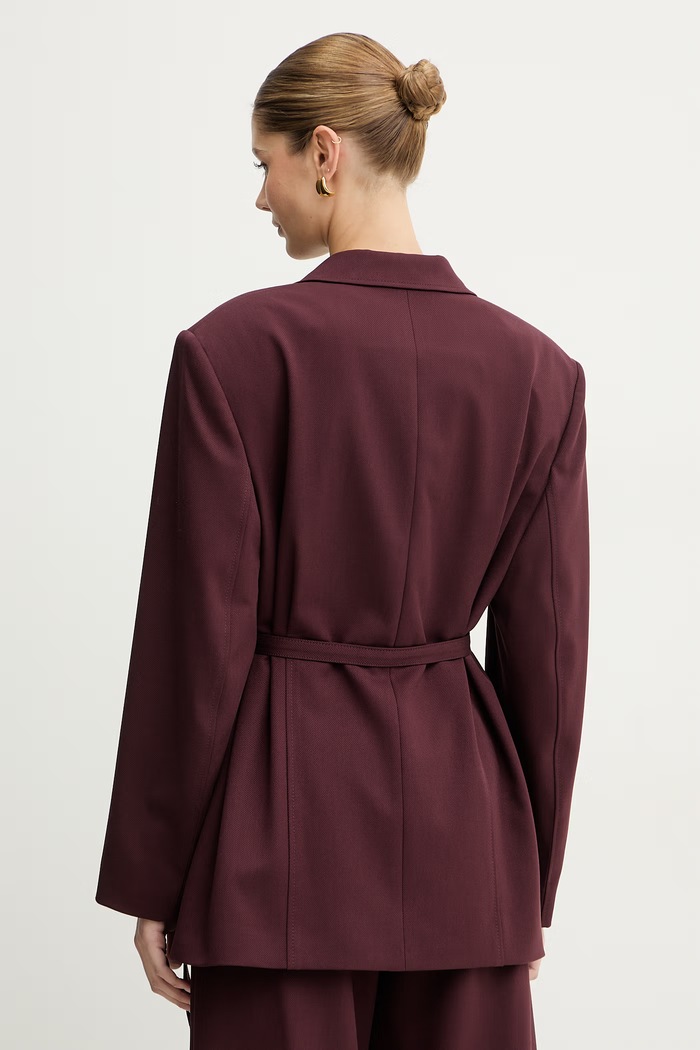 Oblečenie Sako BOSS Orange C Jalara 50553592 burgundské