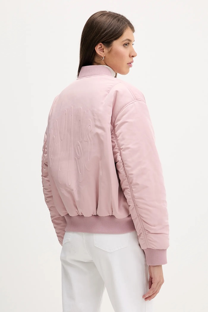 Ρούχα Μπουφάν bomber Hugo Blue Cara-Valentine 50550702 ροζ