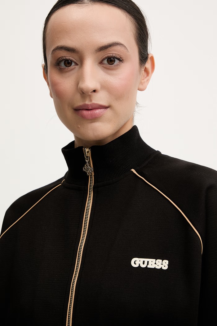 Mikina Guess GEORGIA čierna V6RQ00.KD852