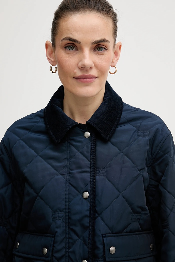 Tommy Hilfiger rövid kabát sötétkék WW0WW47998