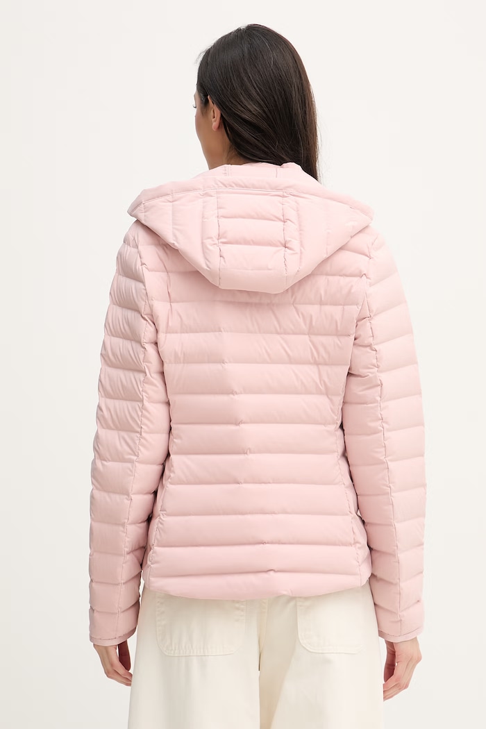 Îmbrăcăminte Tommy Hilfiger Geacă cu puf damska WW0WW47753 roz